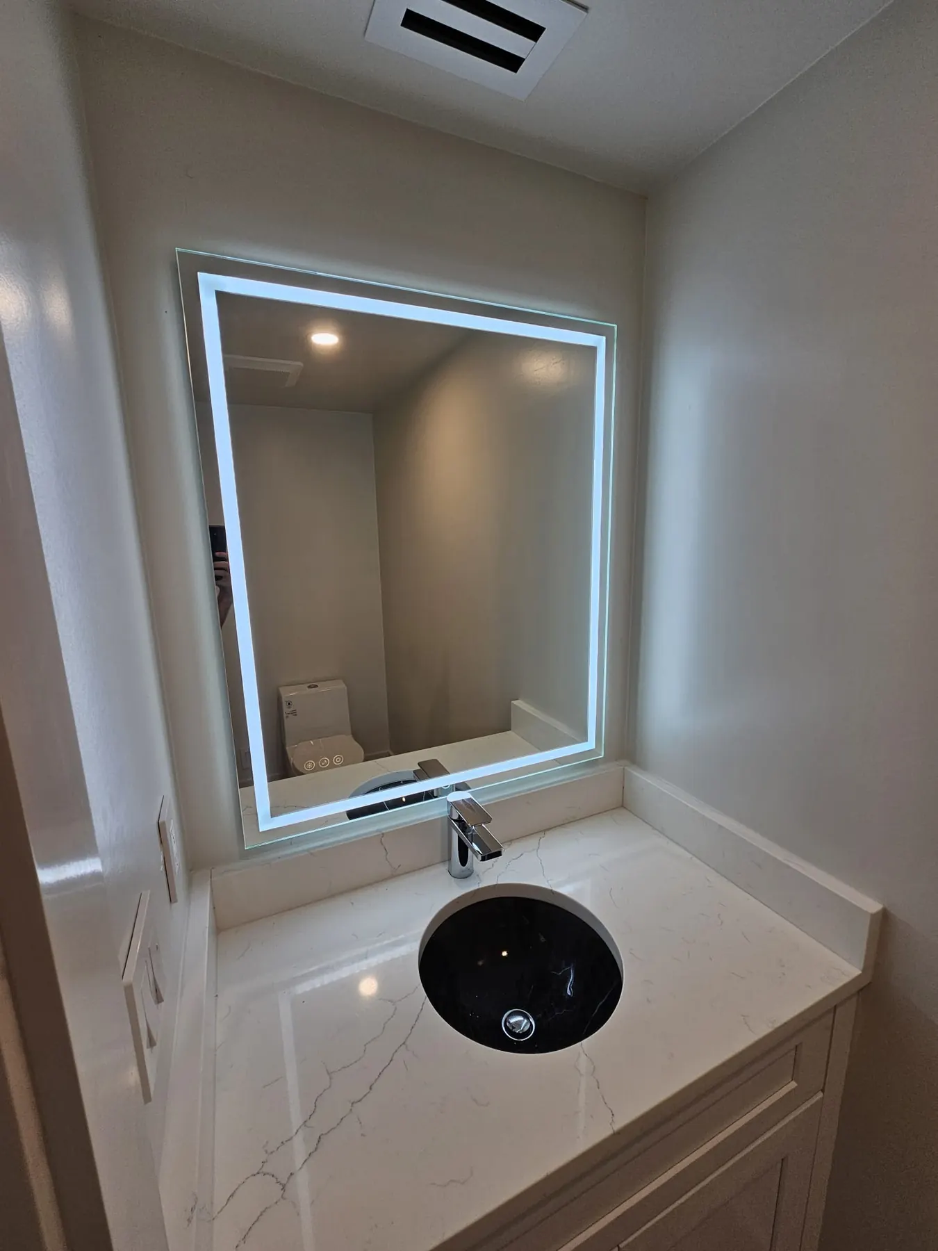 after led mirror installation in Southwest Florida