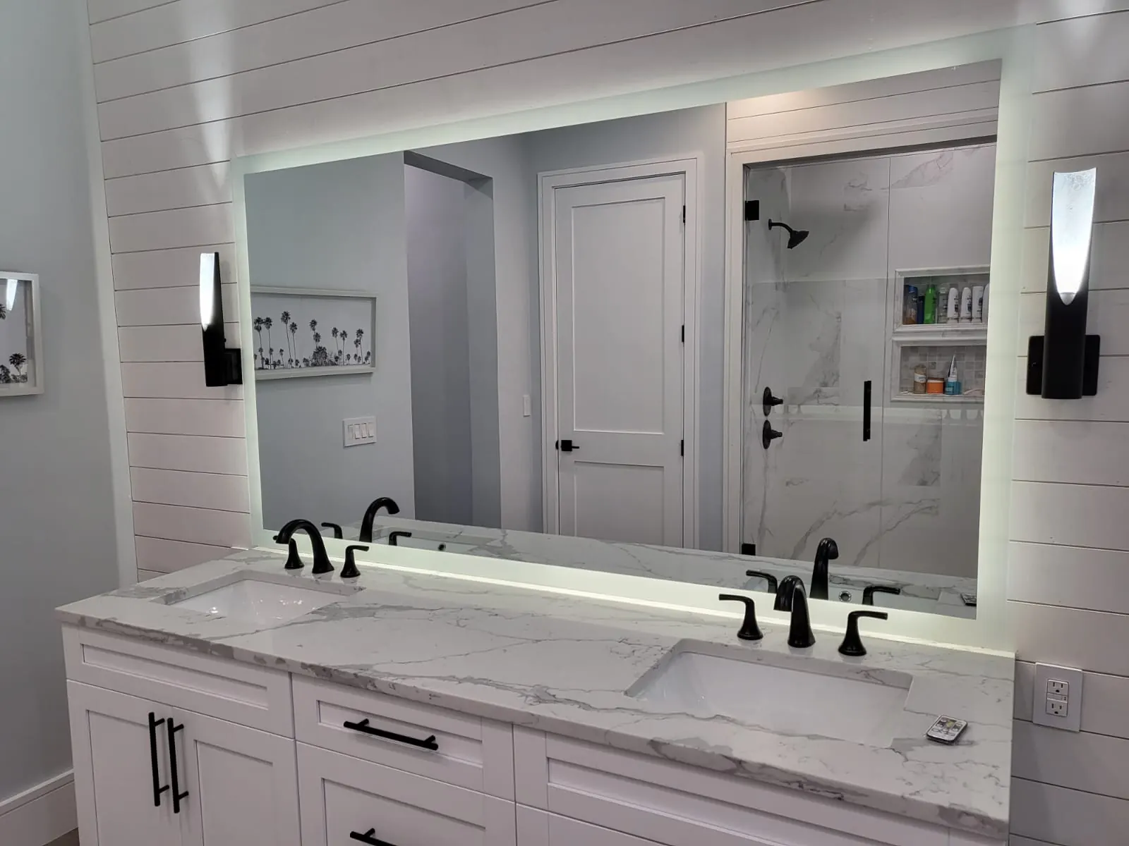 after led mirror installation in Southwest Florida