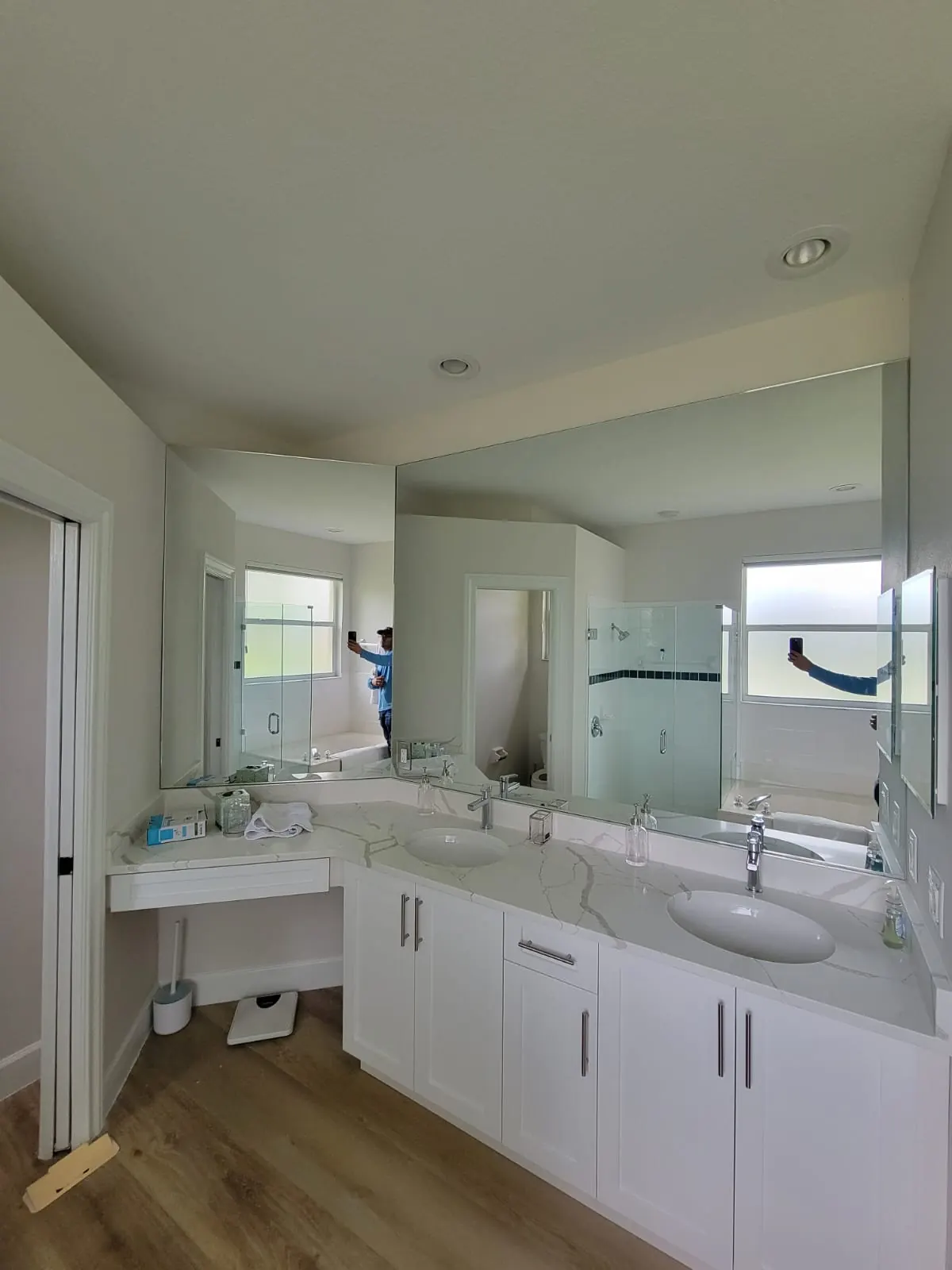after normal mirror installation in Southwest Florida
