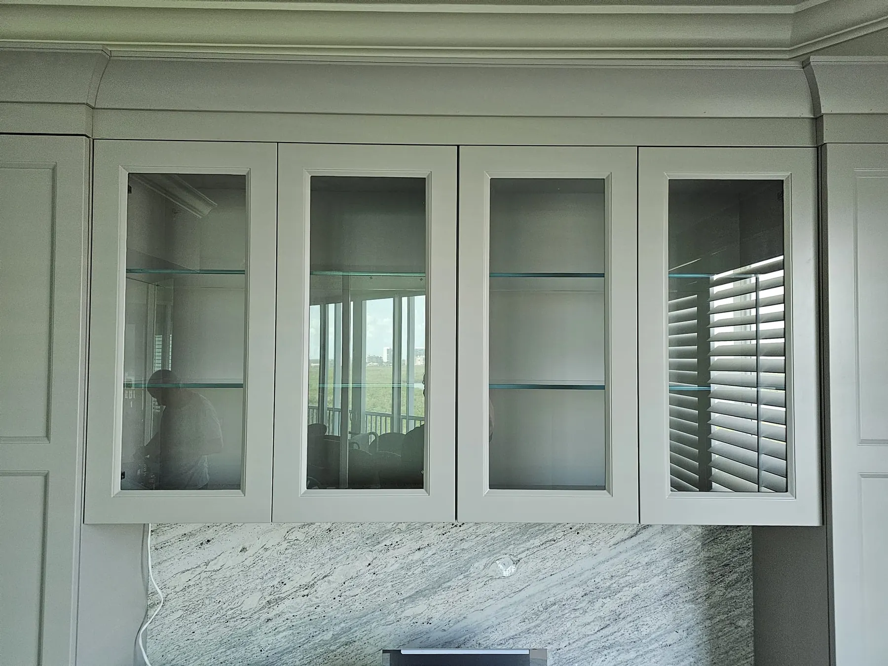 after shelves, cabinets, and tabletop glass in Southwest Florida